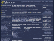 Tablet Screenshot of likimas.lt